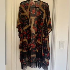 EMBER Sheer kimono